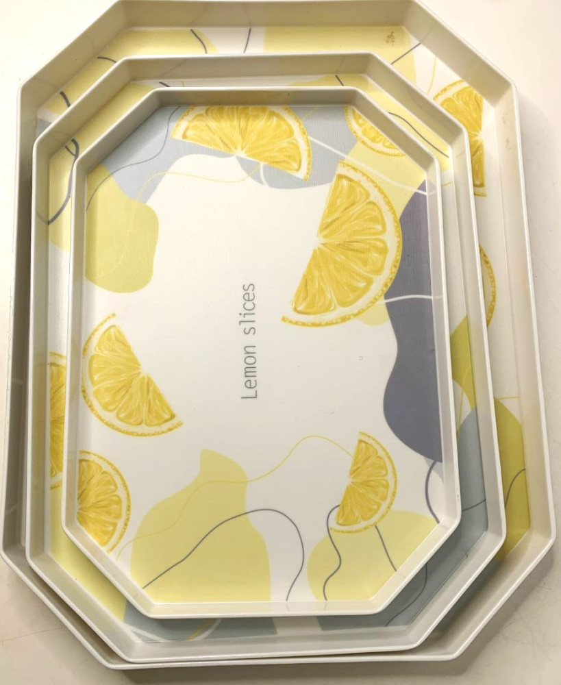 SMALL LEMON SERVING TRAY