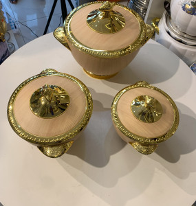 FOREVER GOLD WARMER COATED IN WOOD LIKE COLOR