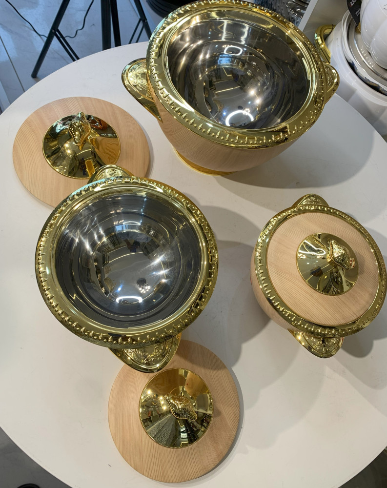 FOREVER GOLD WARMER COATED IN WOOD LIKE COLOR