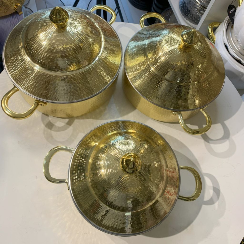 Cone shape cover gold warmer