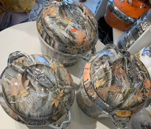 GOLDEN FIRE FOOD WARMER