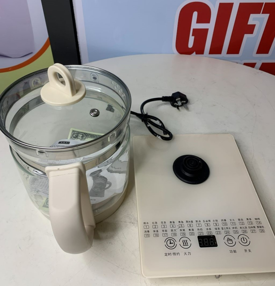 1.8 liters Glass electric health pot kettle