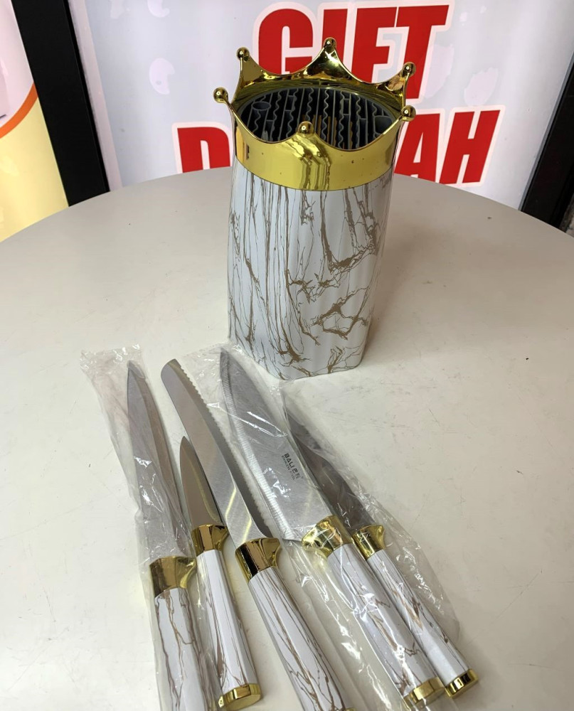 Set of 6 Bali kitchenware knife