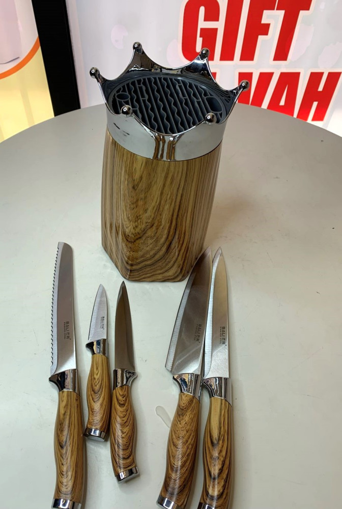 Set of 6 Bali kitchenware knife