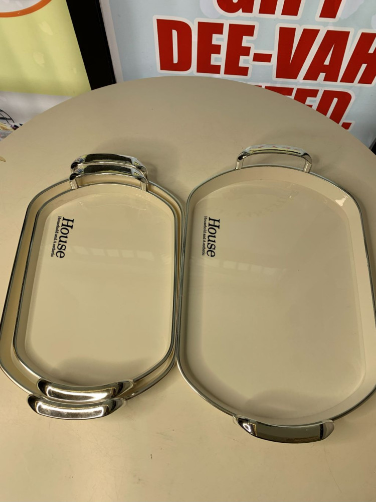 HOME RECTANGGULAR SERVING TRAY SET