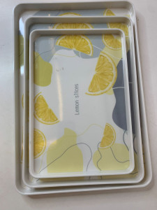 SMALL LEMON SERVING TRAY