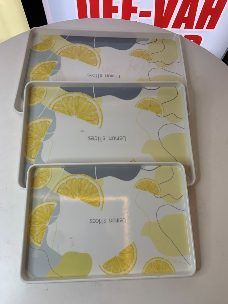 SMALL LEMON SERVING TRAY